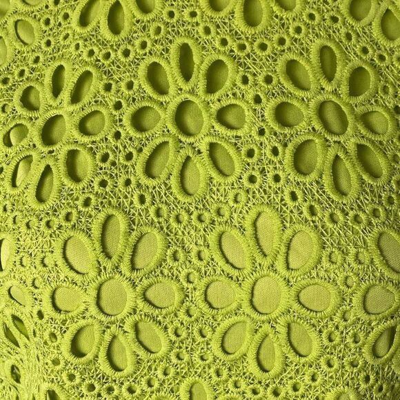 Robbie Bee Womens Sleeveless Floral Eyelet Swing Dresses Size 8 - Picture 7 of 13